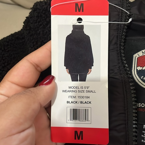 1 Madison Expedition Exclusive Collection Womens Shearling Warm Coat - Picture 7 of 7